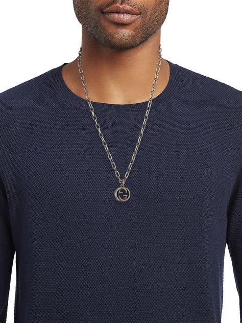 gucci mens ring silver|Gucci men's necklace silver.